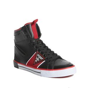 GUESS Maeno Triangle Logo High-Top Sneakers